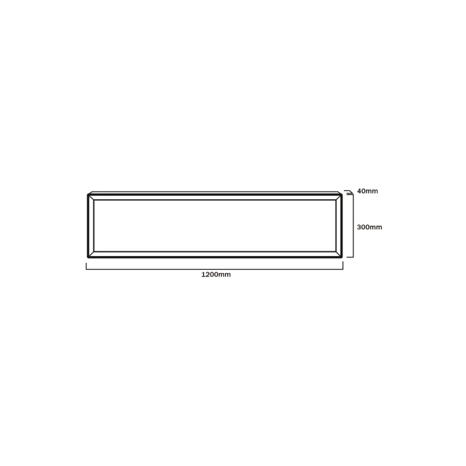 Panel LED de superficie rectangular 72W - Imagen 3