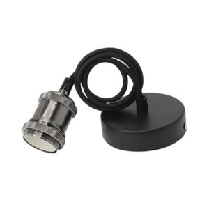 Lámpara colgante para bombilla decorativa E27 Styling