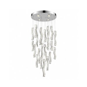 Lámpara LED de cristal Aurelio Lux