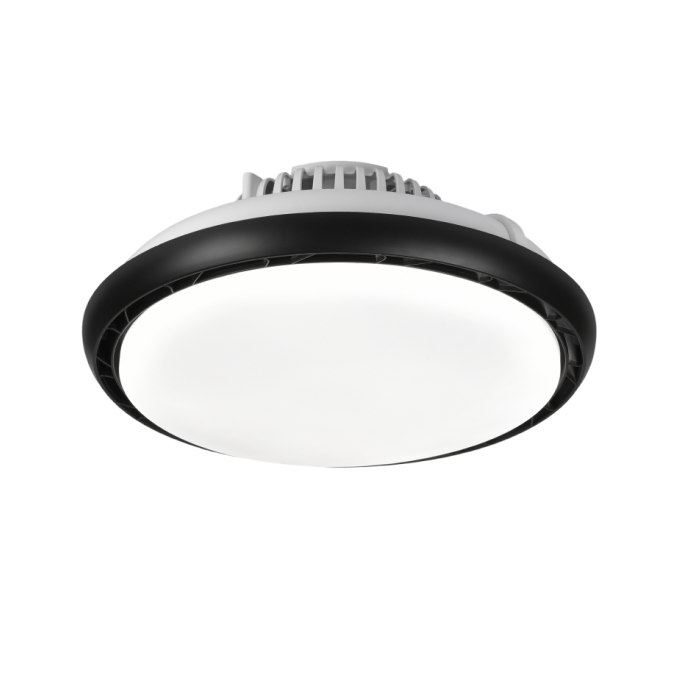 Ventilador negro minimalista sin aspas